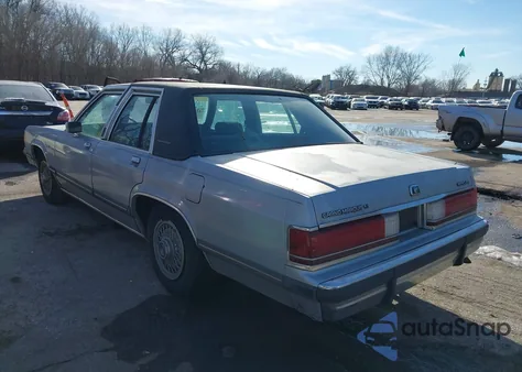 1990 Mercury Grand Marquis Ls from USA, damaged, VIN 2MECM75F8LX633065